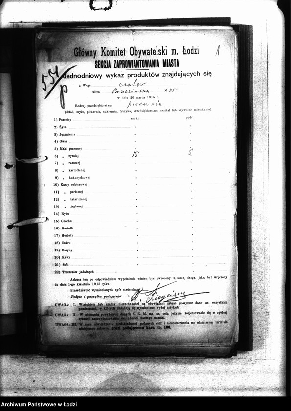 Obraz 4 z jednostki "Jednodniowy spis żywności"