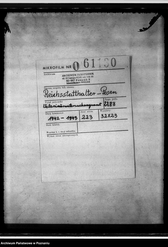 Obraz 2 z jednostki "Veterinäruntersuchungsamt"