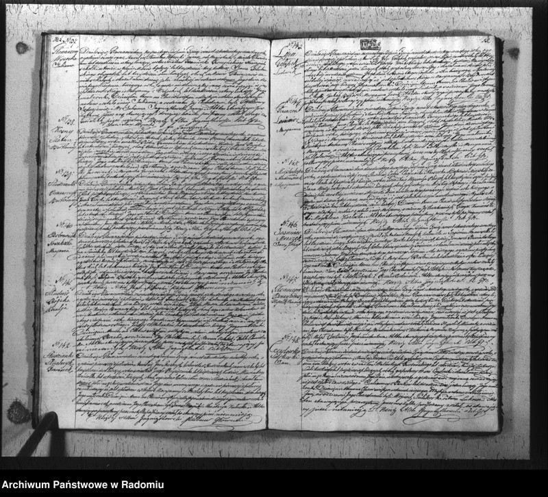 image.from.unit.number "Duplikat urodzonych, zaślubionych i zmarłych w parafii Głowaczew akta w sobie mieszczący za rok 1844"