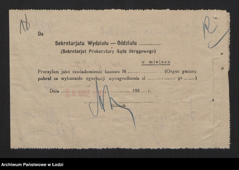 Obraz 20 z jednostki "Lejzer Silberschatz - sprzedaż towarów manufakturowych"