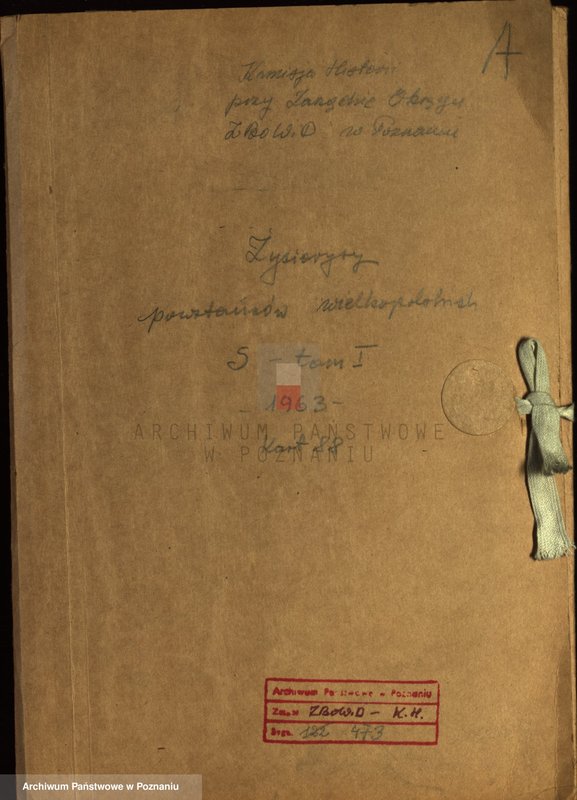 Obraz 4 z jednostki "Życiorysy powstańców wielkopolskich: S - tom l /Saberniak Tomasz - Sieradzki Piotr/."