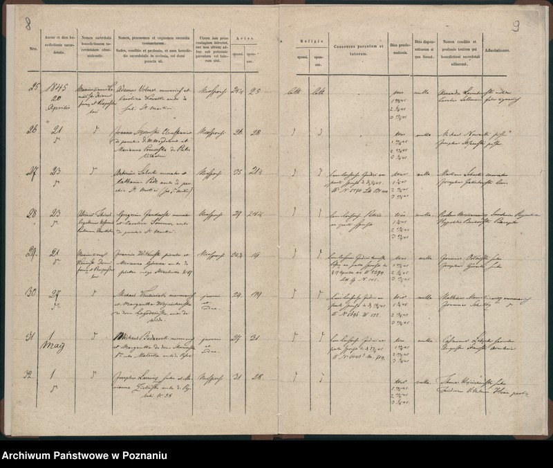 Obraz 7 z jednostki "Księga małżeństw"