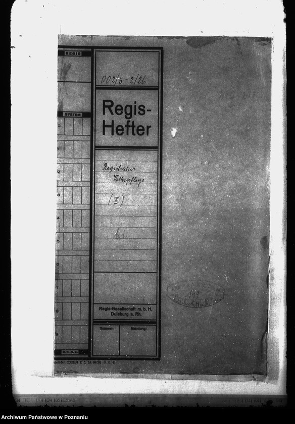 Obraz 4 z jednostki "Registratur Volkspflege"