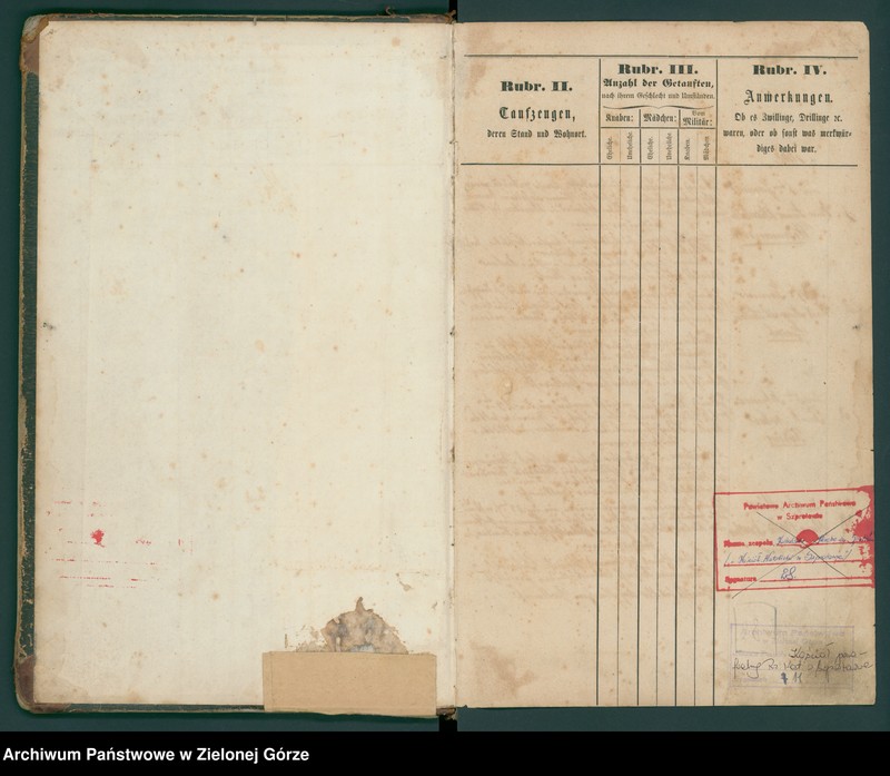 image.from.unit "Taufbuch der Katholicken aus den dörfern: Kunichen, Steinweg, Kortnitz, Hirtendorf, Sprottischdorf, Wichelsdorf, Zeisdorf und Bergvorwerke vom 1 - ten Januar 1862 bis 1913"