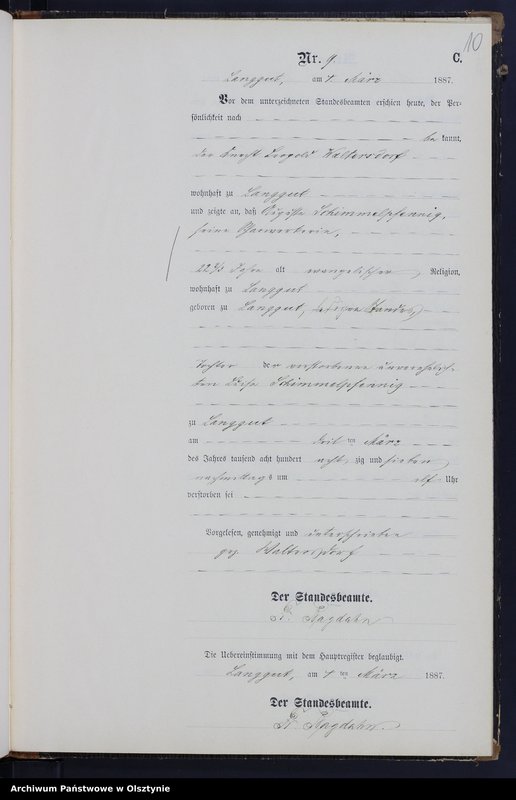 image.from.unit.number "Sterbe-Neben-Register Nr 1 - 37"