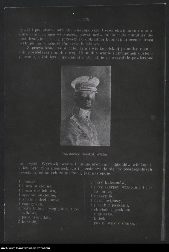 Obraz 8 z jednostki "Materiały dotyczące Powstania Wielkopolskiego."
