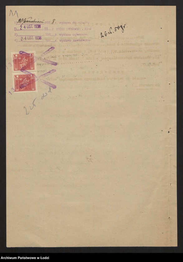 Obraz 13 z jednostki "Fajga Ruchla Kempińska, Nuta Zysia Ajbuszyc- wytwórnia trykotów"