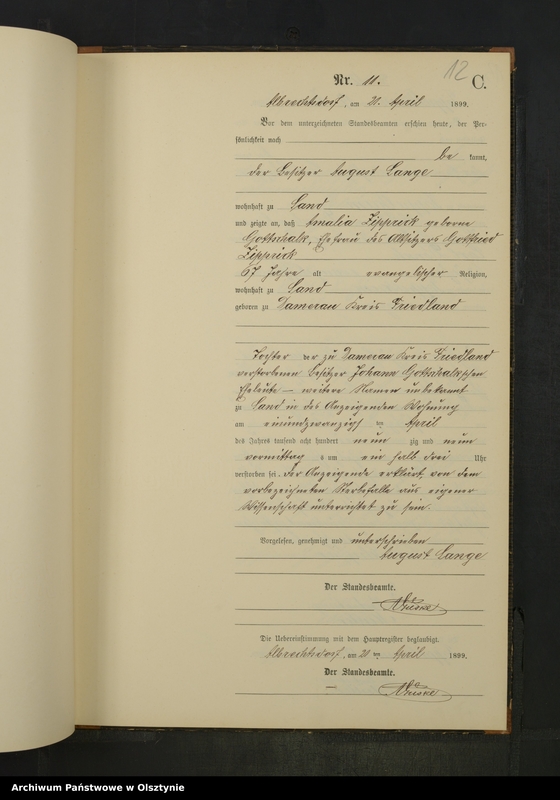 image.from.unit.number "Sterbe-Neben-Register Nr 1 - 26"