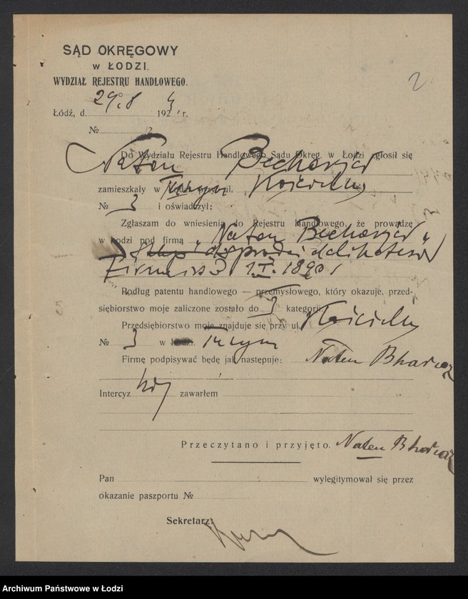 Obraz 4 z jednostki "Natan Bechazjer- sprzedaż delikatesów"