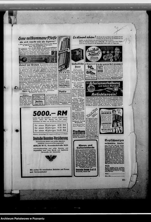 Obraz 17 z jednostki "Gerth, Erich, Amtskommissar in Schwetzkau/, Kreis Lissa - Święcichowo, powiat Leszno"