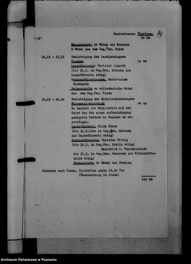 Obraz 18 z jednostki "Schriftwechsel. Stattsrat Schmit- Bodenstedt- Besuch im Warthegau"