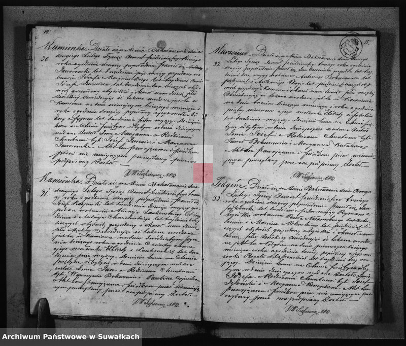 image.from.unit.number "Księga Duplikat zawierająca w sobie Akta Urodzonych, Zaślubionych i Zmarłych z roku 1863 w parafii Bakałarzew"