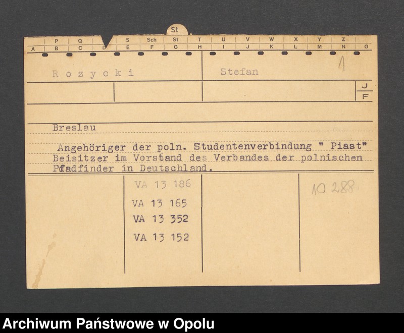 Obraz 3 z jednostki "[Rozycki Stefan, Breslau]"