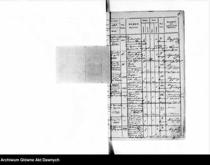 image.from.unit.number "Parafia: Złoczów. Dekanat: Złoczów. Księga metrykalna zgonów tylko dla miasta Złoczów."