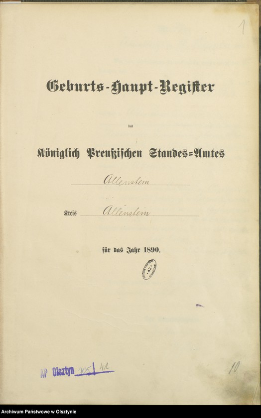image.from.unit.number "Geburts-Haupt-Register Tom IV,Nr 776 - 781"