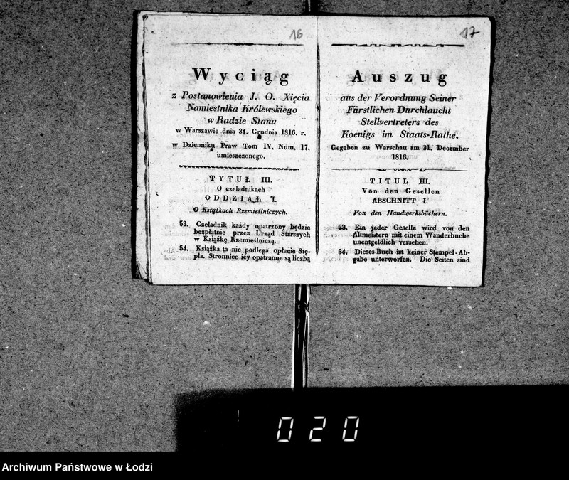 Obraz 18 z jednostki "Akta tyczące się zaświadczeń przesiedleń"