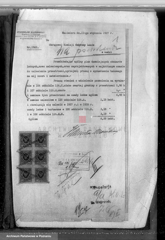 Obraz 5 z jednostki "Plan gospodarstwa leśnego dla lasów majątku Kazimierz Biskupi powiat słupecki"