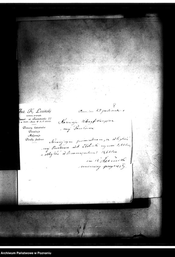 Obraz 12 z jednostki "Operat szacunkowy majątku Pawłowice powiatu poznańskiego"