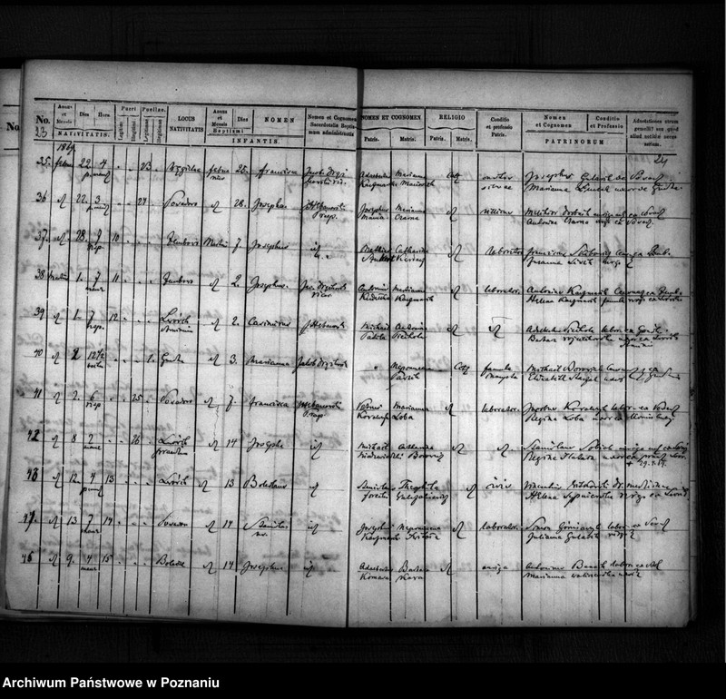 image.from.unit.number "Liber baptisatorum, copulatorum, mortuorum"