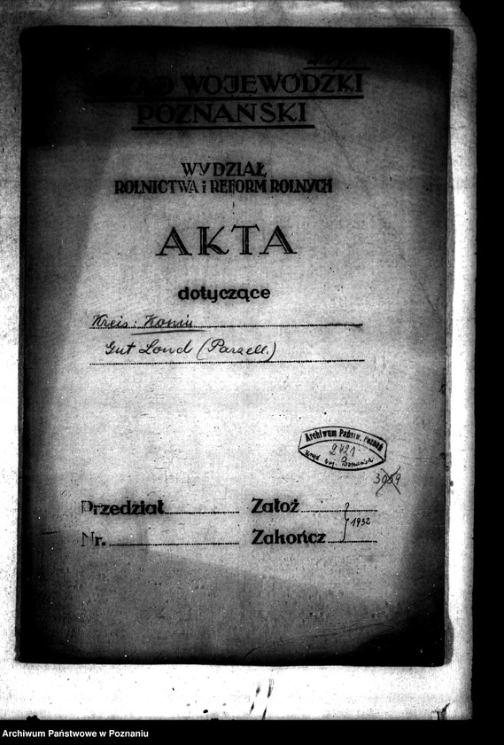 Obraz 4 z jednostki "Rejestr pomiarowy majątku Ląd"