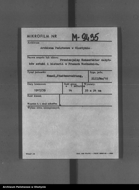 image.from.unit.number "Memel, Stadtverwaltung"