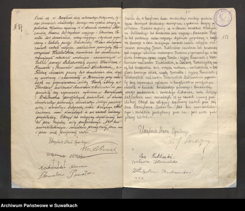 image.from.unit.number "[Księga akt małżeństw parafii rzymskokatolickiej w Bargłowie Kościelnym z lat 1923-1935]"