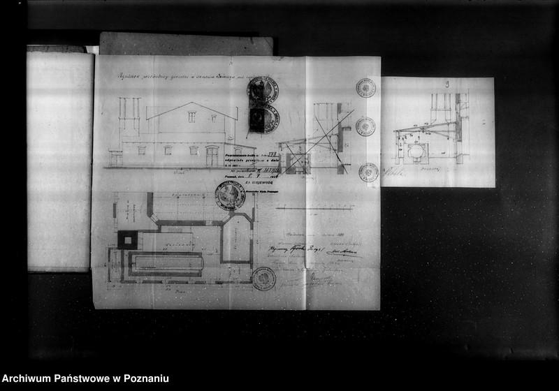 Obraz 13 z jednostki "Gorzelnia rolnicza, młyn i tartak K. Rzóski w Gołaszynie powiat rawicki"