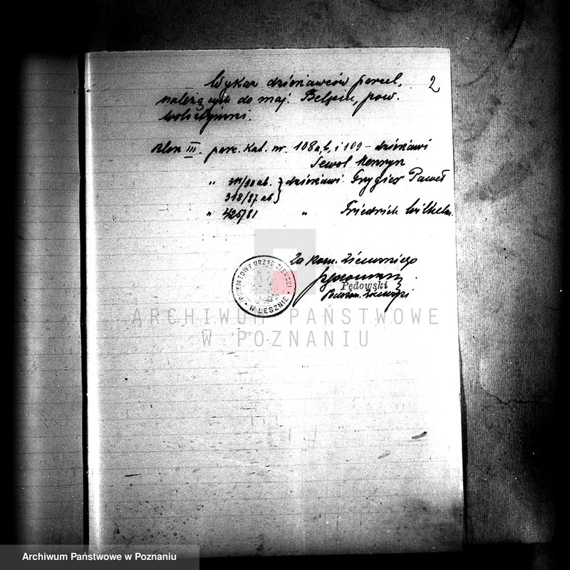 Obraz 6 z jednostki "Przymusowy wykup majątku Bolęcin-Karna powiatu wolsztyńskiego"