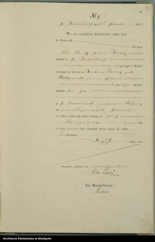 image.from.unit.number "Haupt-Geburts-Register Nr 1 - 119"