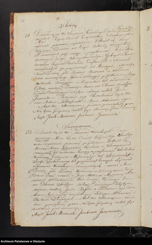 image.from.unit.number "Księga ta zwana Duplikat Sporządzona do Aktow Urodzenia Zaślubienia i Zejścia Parafii Janowieckiej Na 1836 rok"