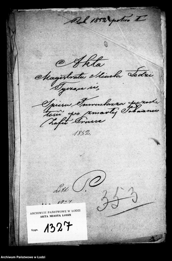 Obraz 4 z jednostki "Akta tyczące się spisu inwentarza pozostałości po zmarłej Johannie Zofii Prasse"