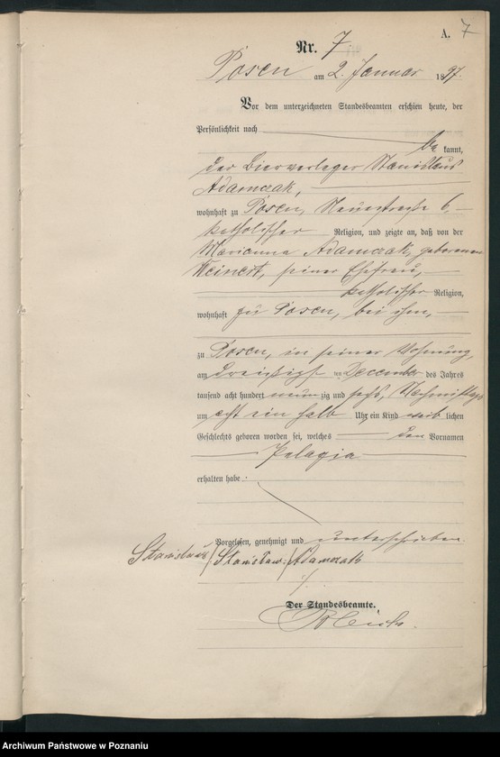 image.from.unit.number "Księga urodzeń t. I"