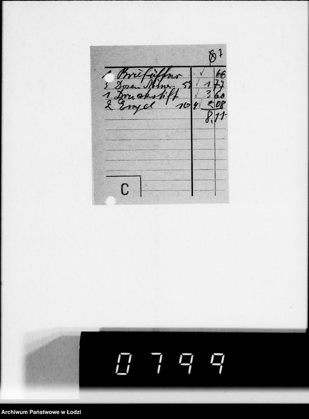 Obraz 12 z jednostki "Medikamente für das Getto"