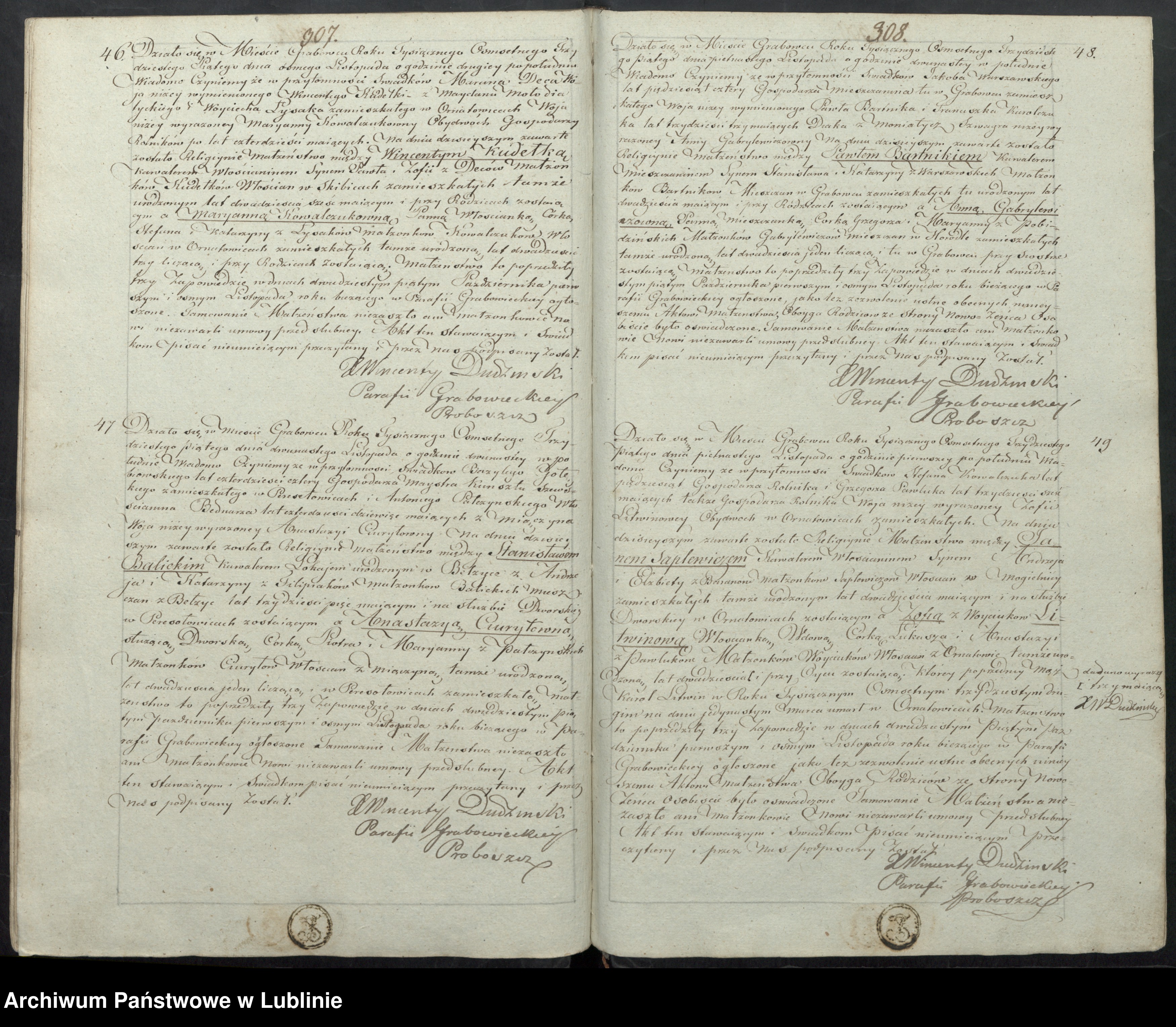 Skan z jednostki: Księga małżeństw