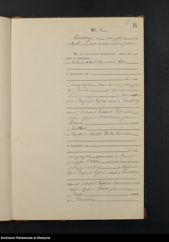 image.from.unit.number "Heiraths-Neben-Register Nr 1 - 13"