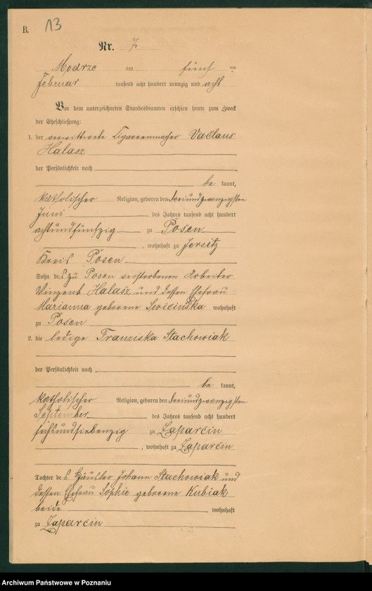 image.from.unit.number "Księga małżeństw"