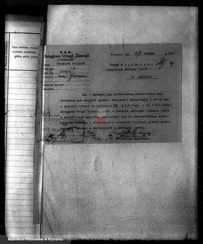 Obraz 8 z jednostki "Majętność Osowo - Stare powiat kościański"