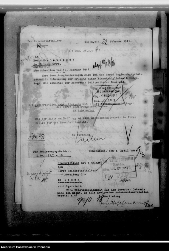 Obraz 8 z jednostki "Osterode, Max - komisarz obwodowy"