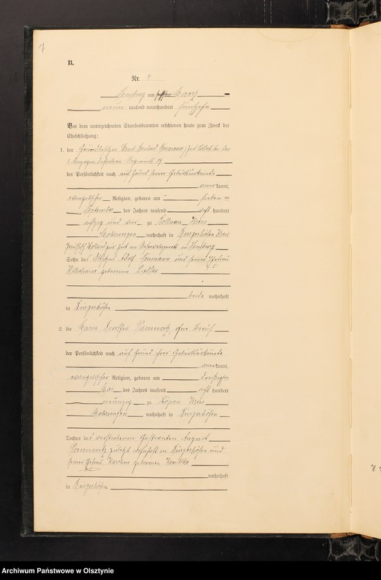 image.from.unit.number "Heirats-Haupt-Register Nr 1-27"