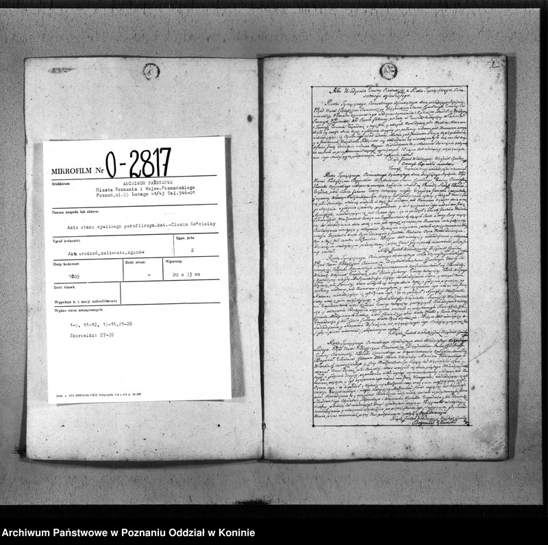 image.from.team "Akta stanu cywilnego Parafii Rzymskokatolickiej Cienin Kościelny (powiat słupecki)"