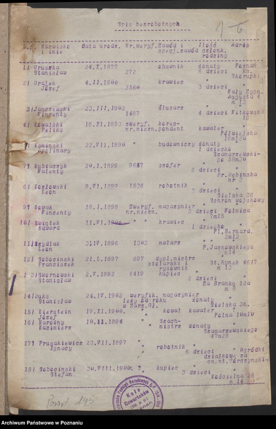 image.from.unit.number "Poznań - koło czwartaków [58 p.p.]"