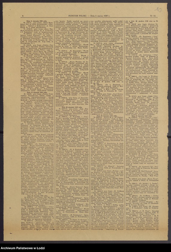 Obraz 12 z jednostki "Izrael Bajn – sprzedaż zabawek i galanterii"