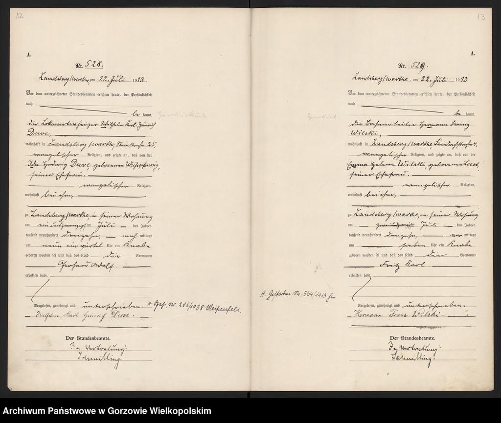 Obraz 9 z jednostki "Geburts Register t. 2 (517-961)"