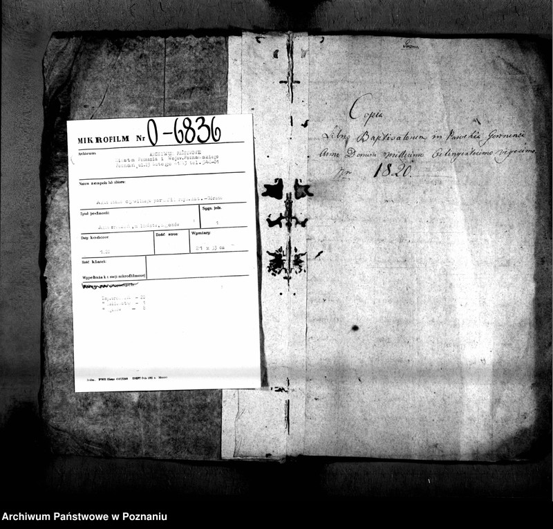 image.from.unit.number "Liber baptisatorum, copulatorum, mortuorum"