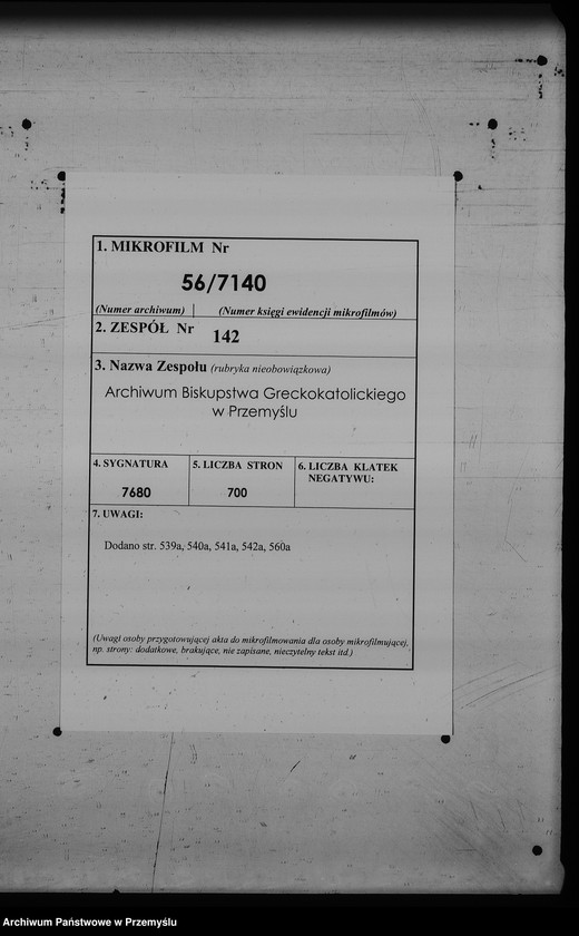 Obraz 2 z jednostki "[Kopie ksiąg metrykalnych parafii Turze (dekanat Rozłucz)]"