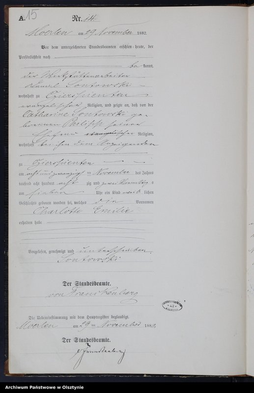 image.from.unit.number "Geburts-Neben-Register Nr 1 - 15"