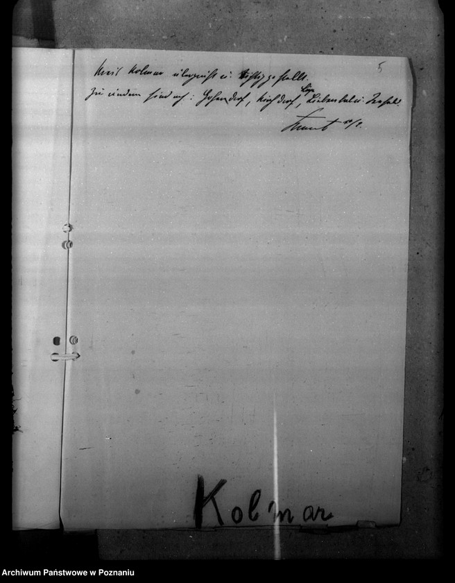 Obraz 9 z jednostki "Ortsnamenänderung Kreis Kolmar - Chodzież"