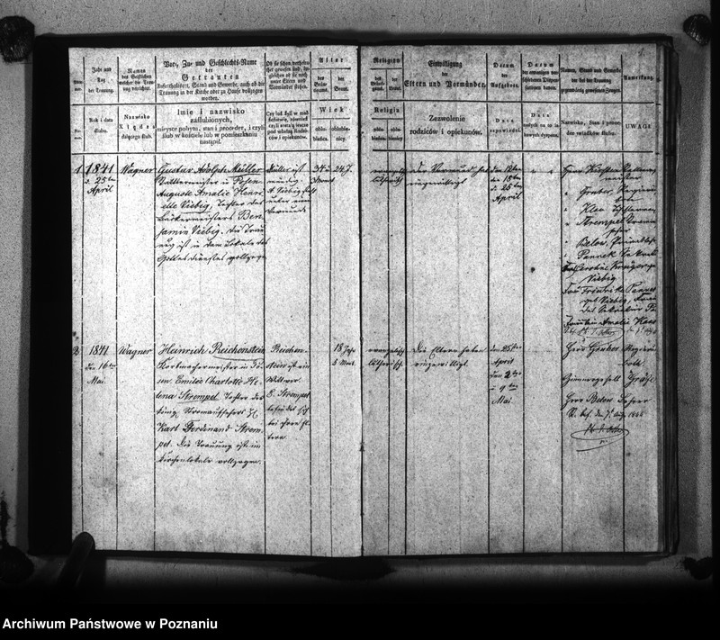 Obraz 4 z jednostki "Księga małżeństw"