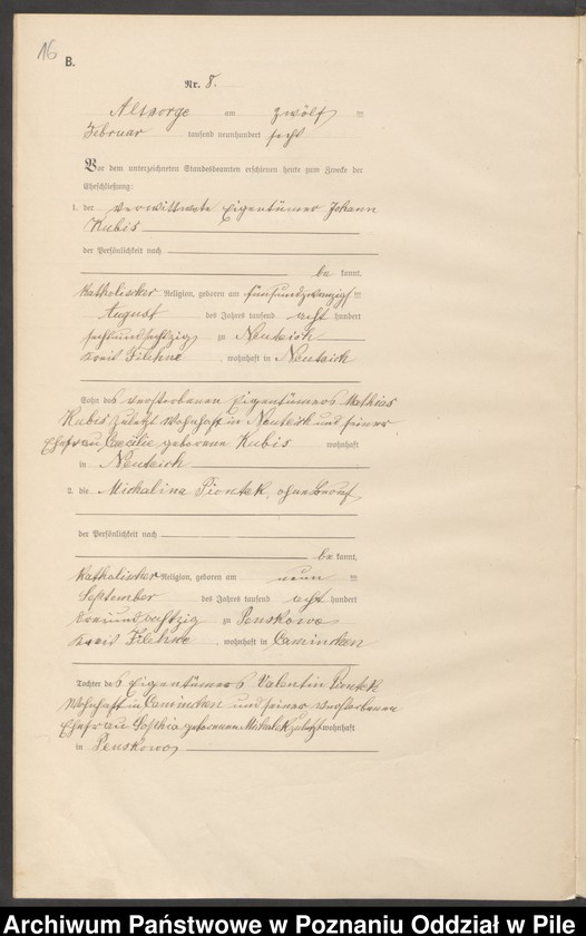 image.from.unit.number "Księga małżeństw"