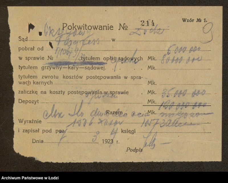 Obraz 11 z jednostki "Sz. I M. Bracia Domb- wyrób i sprzedaż gotowych ubrań"